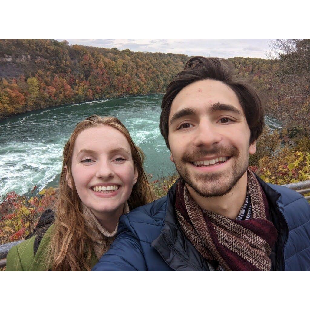 Our first trip together to Niagara Falls