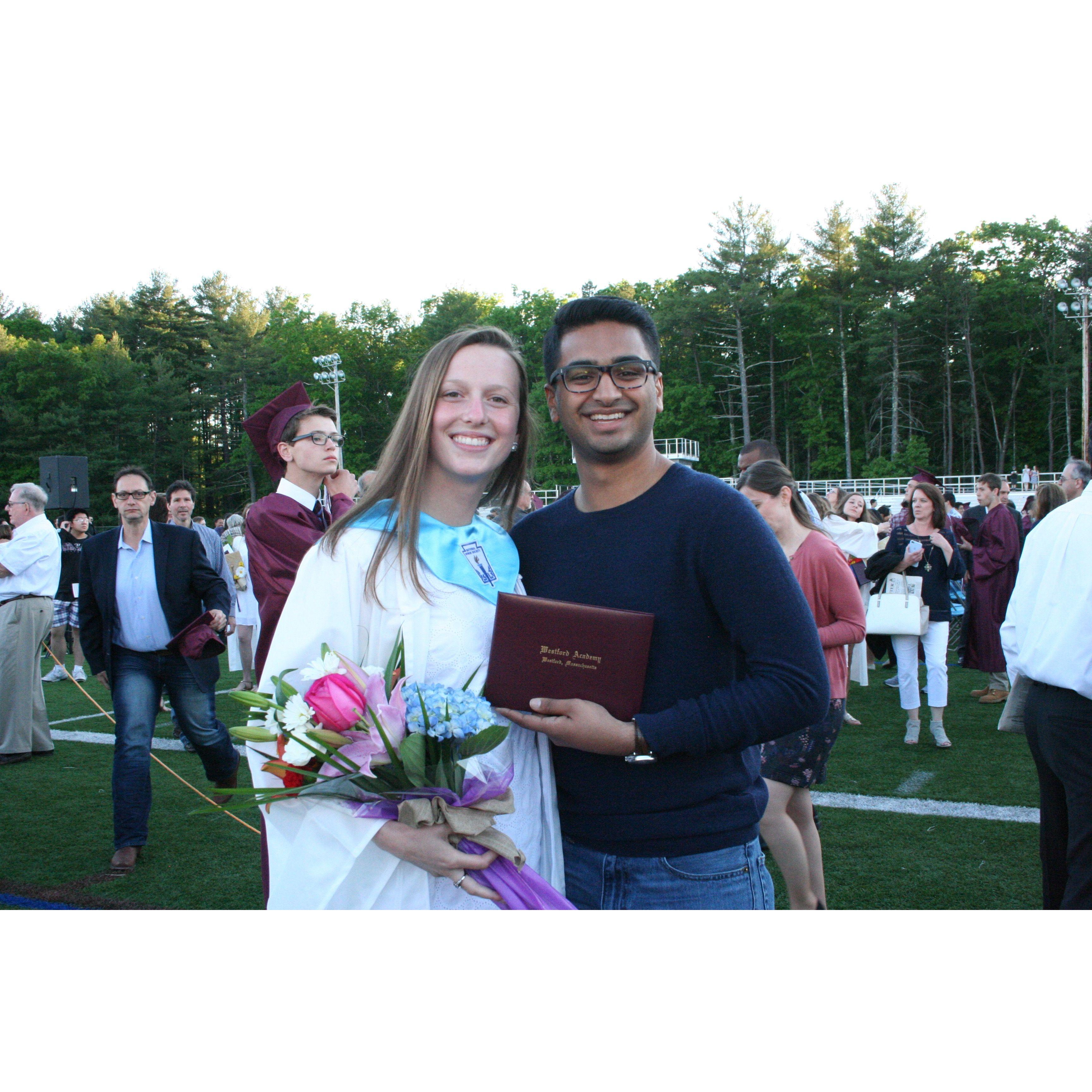 And more graduations...