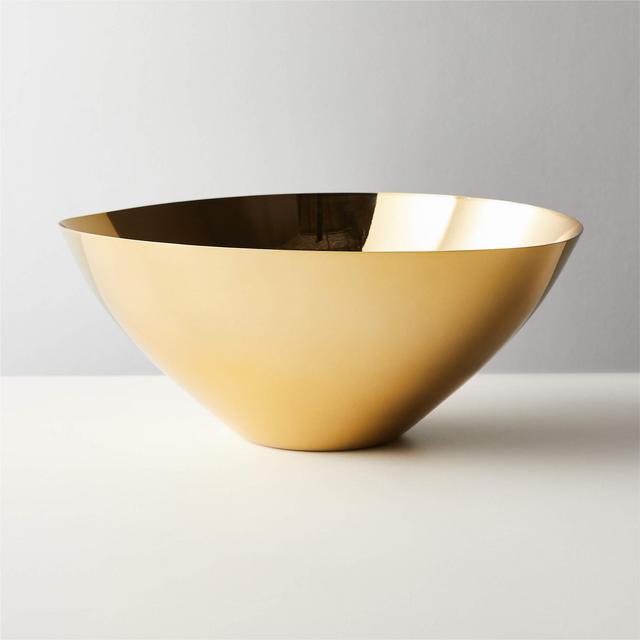 Bennett Gold Serving Bowl