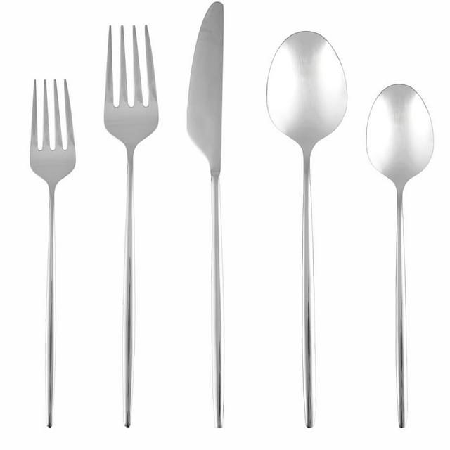 Cambridge SilversmithsGaze Mirror 20-Piece Flatware Set, Service for 4