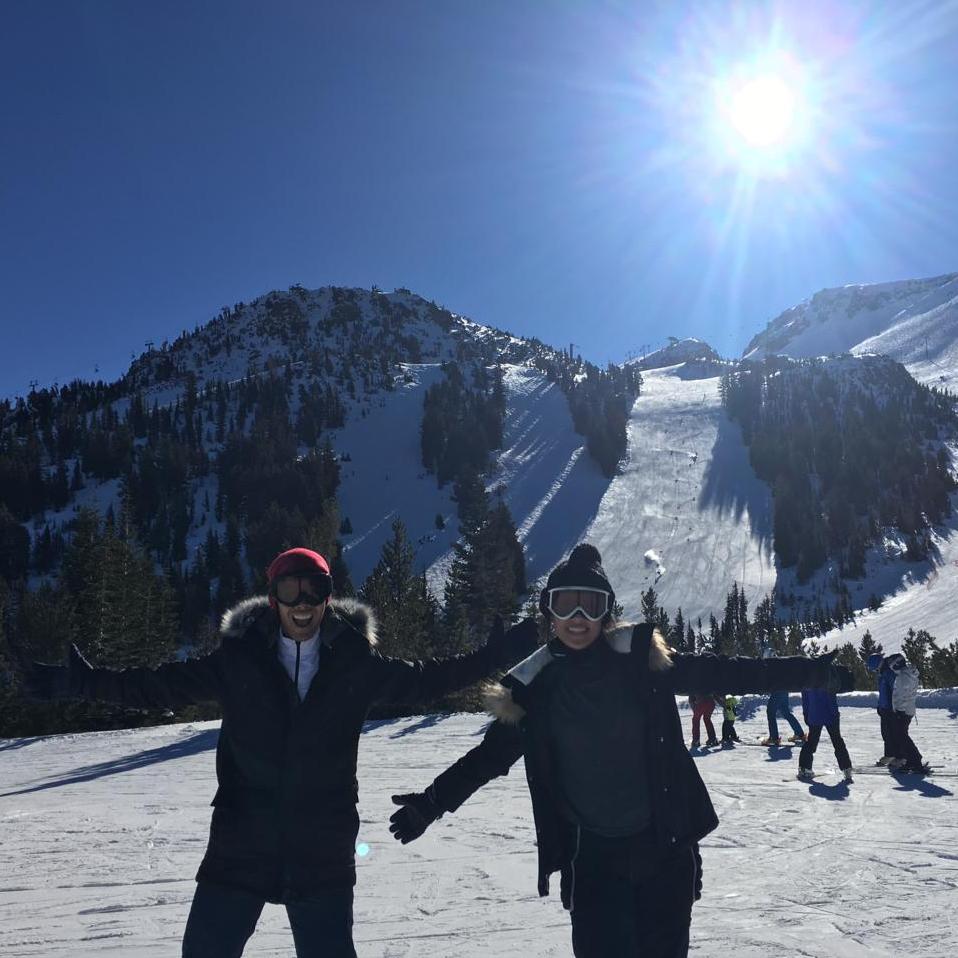 Snowboarding!
