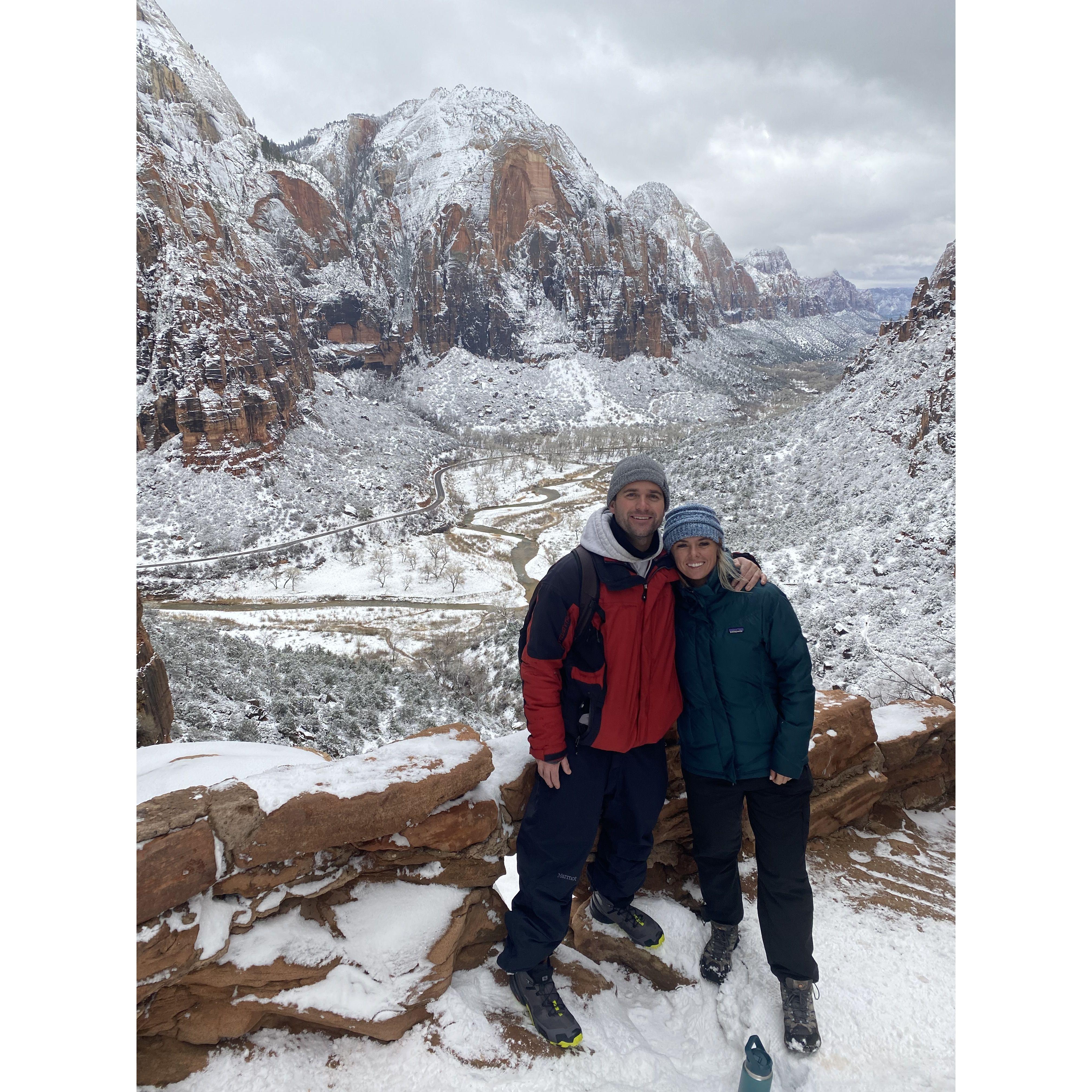 Angels Landing, Zion, CA