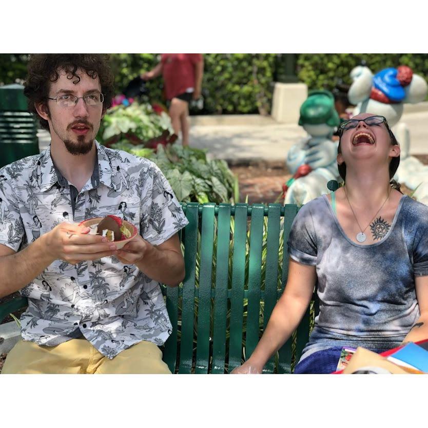 A favorite photo from a trip to Disney