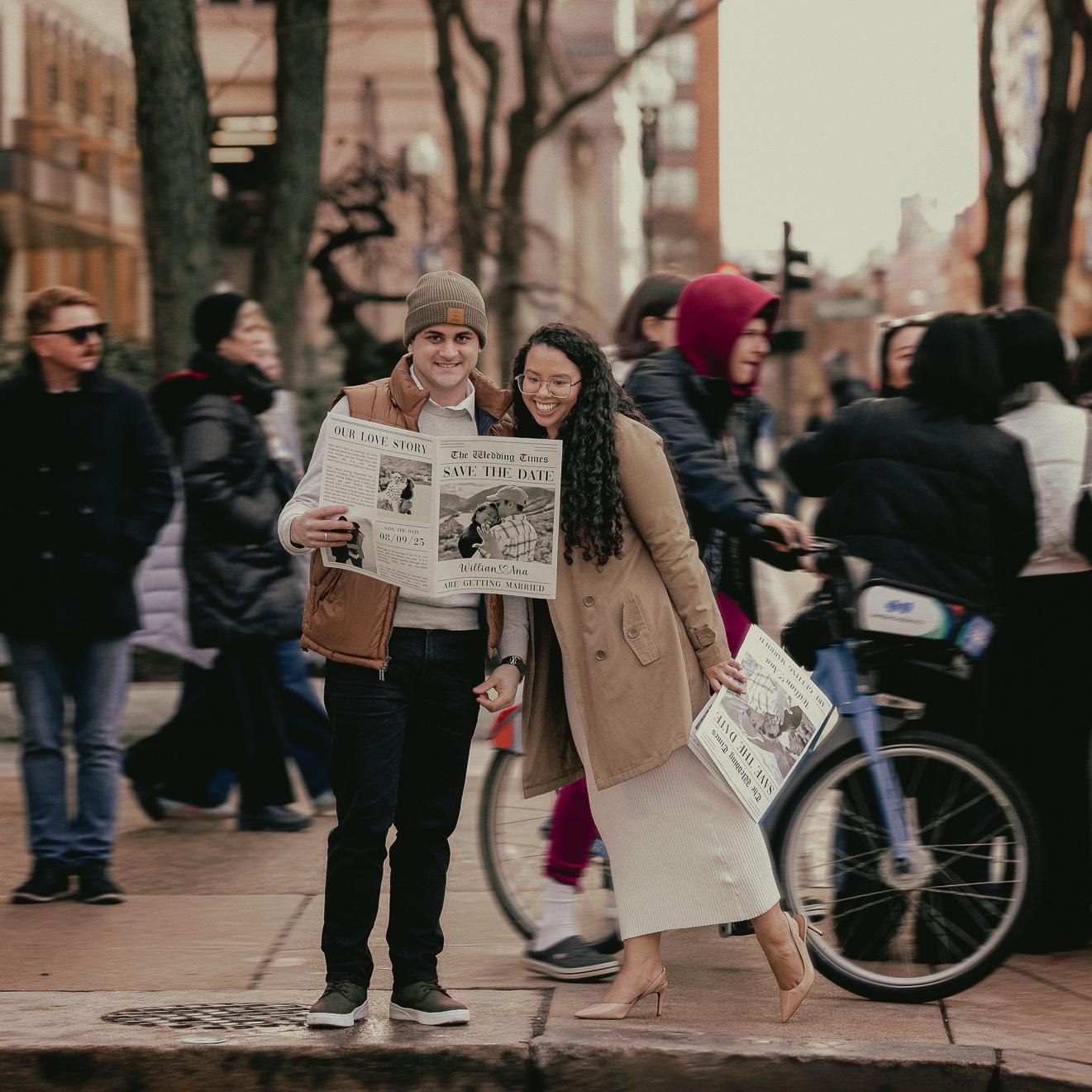 Ensaio de “Save the Date”