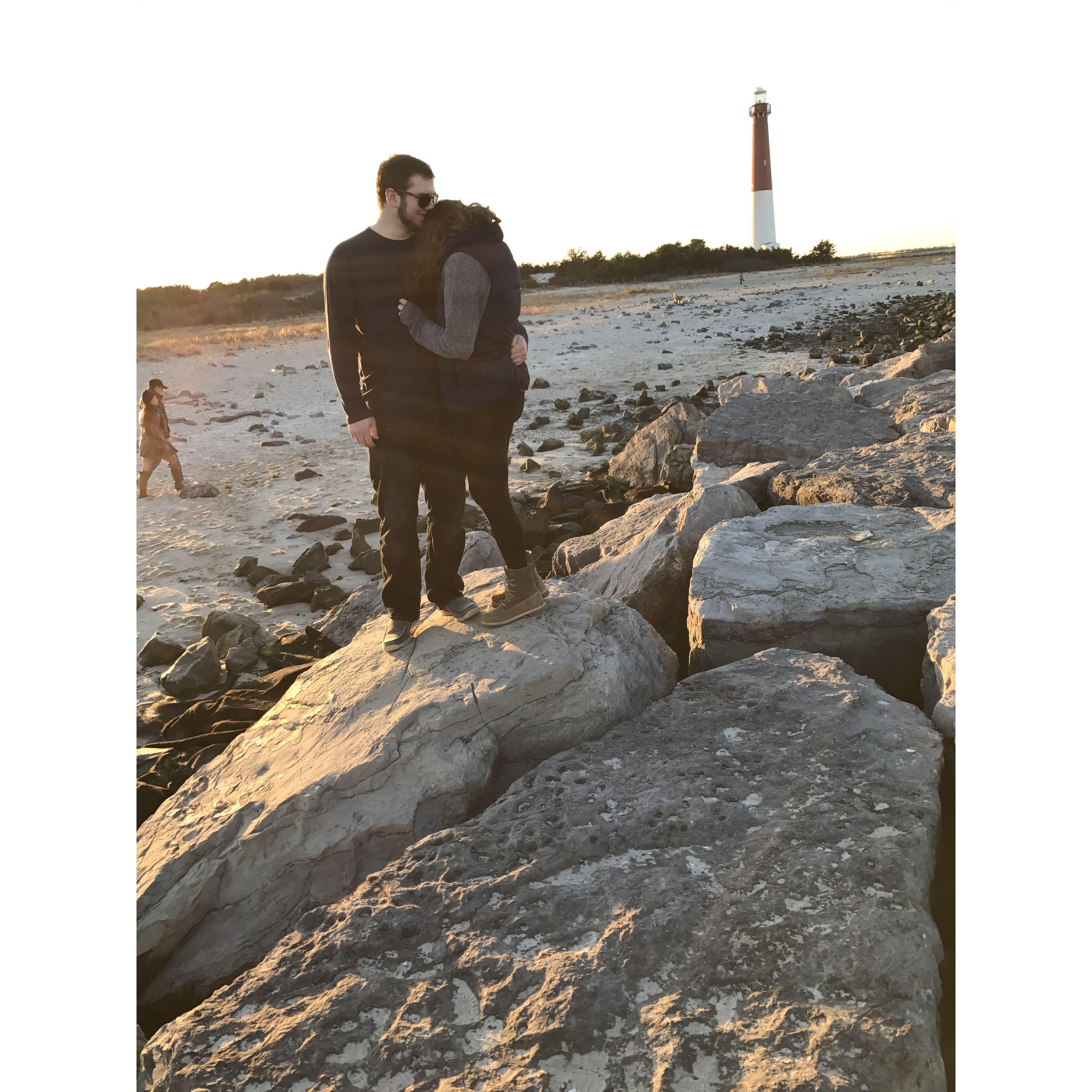 Dan's first time in LBI!