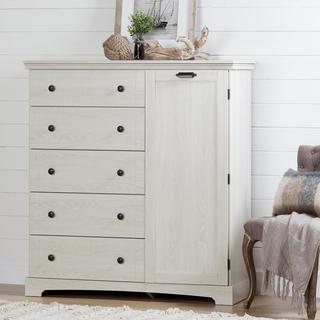 Avilla Door Chest with 5 Drawers