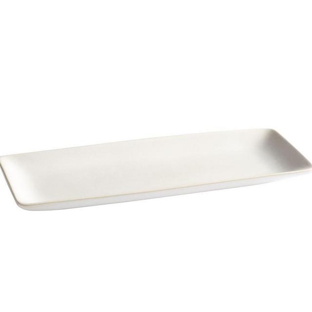 Mason Rectangular Serving Platter, Small - Ivory