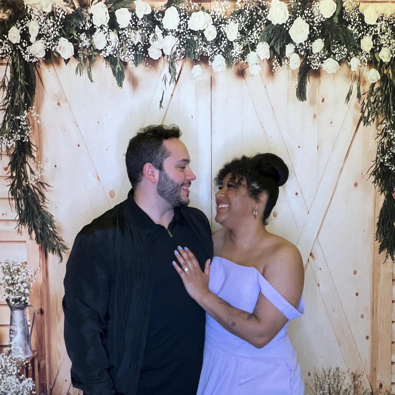 When we decided we needed a photo booth at our wedding too