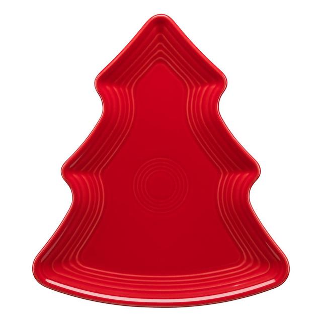Fiesta Scarlet Tree Plate