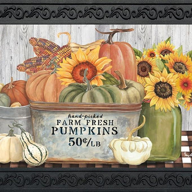 Briarwood Lane Farm Fresh Bushel Autumn Doormat