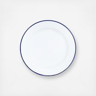 Vintage Enamelware Salad Plate, Set of 4