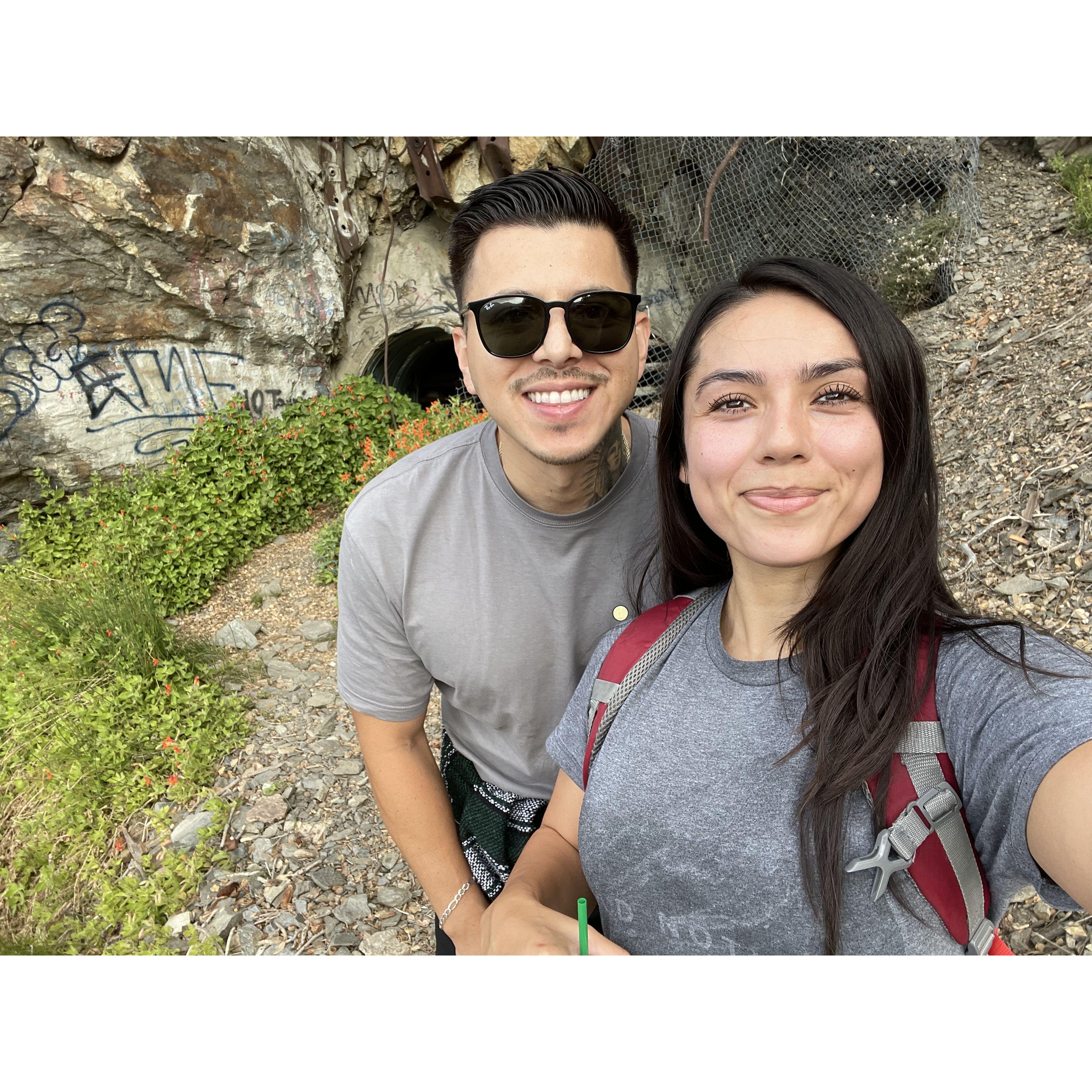 We love to go hiking!