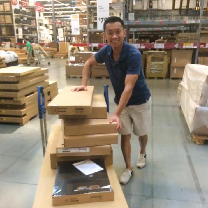 Shopping for our first apartment at Ikea!