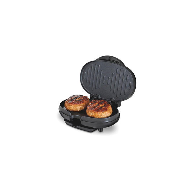 Kitchen Collection By Hamilton Beach 2 Burger Grill 25235KC