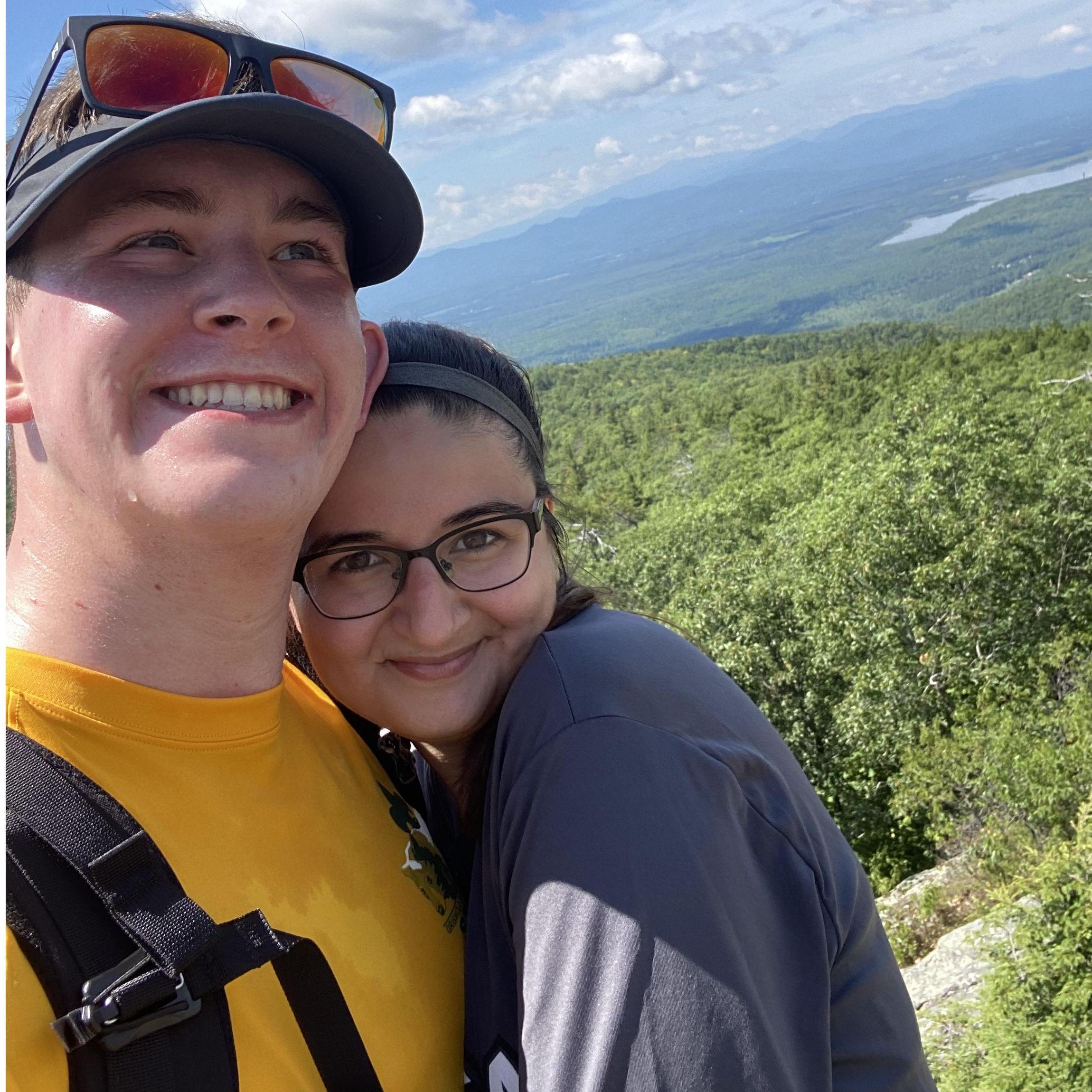 Our first hike and trip to Maine in 2021