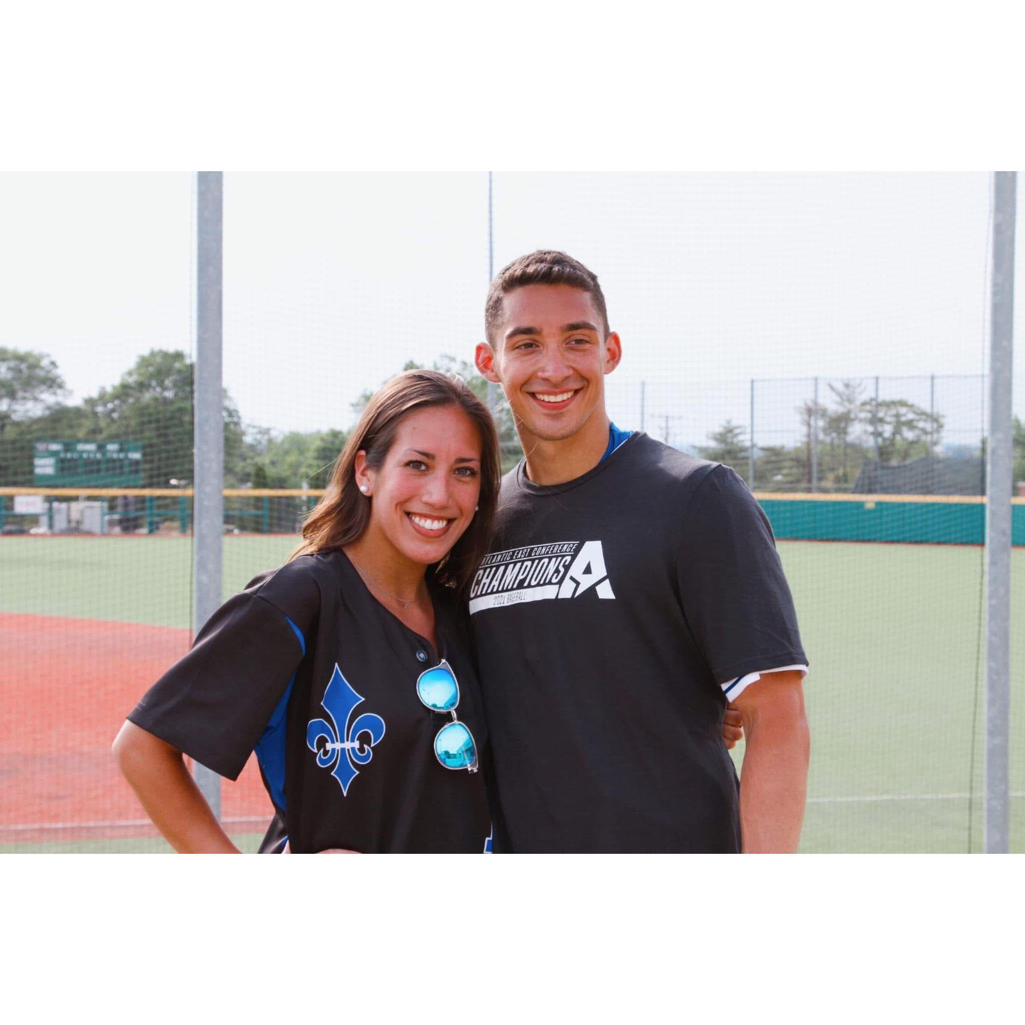 Justin's college championship game