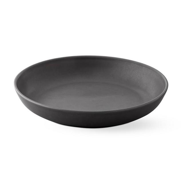 Terre Pasta Bowls, Set of 4, Matte Grey