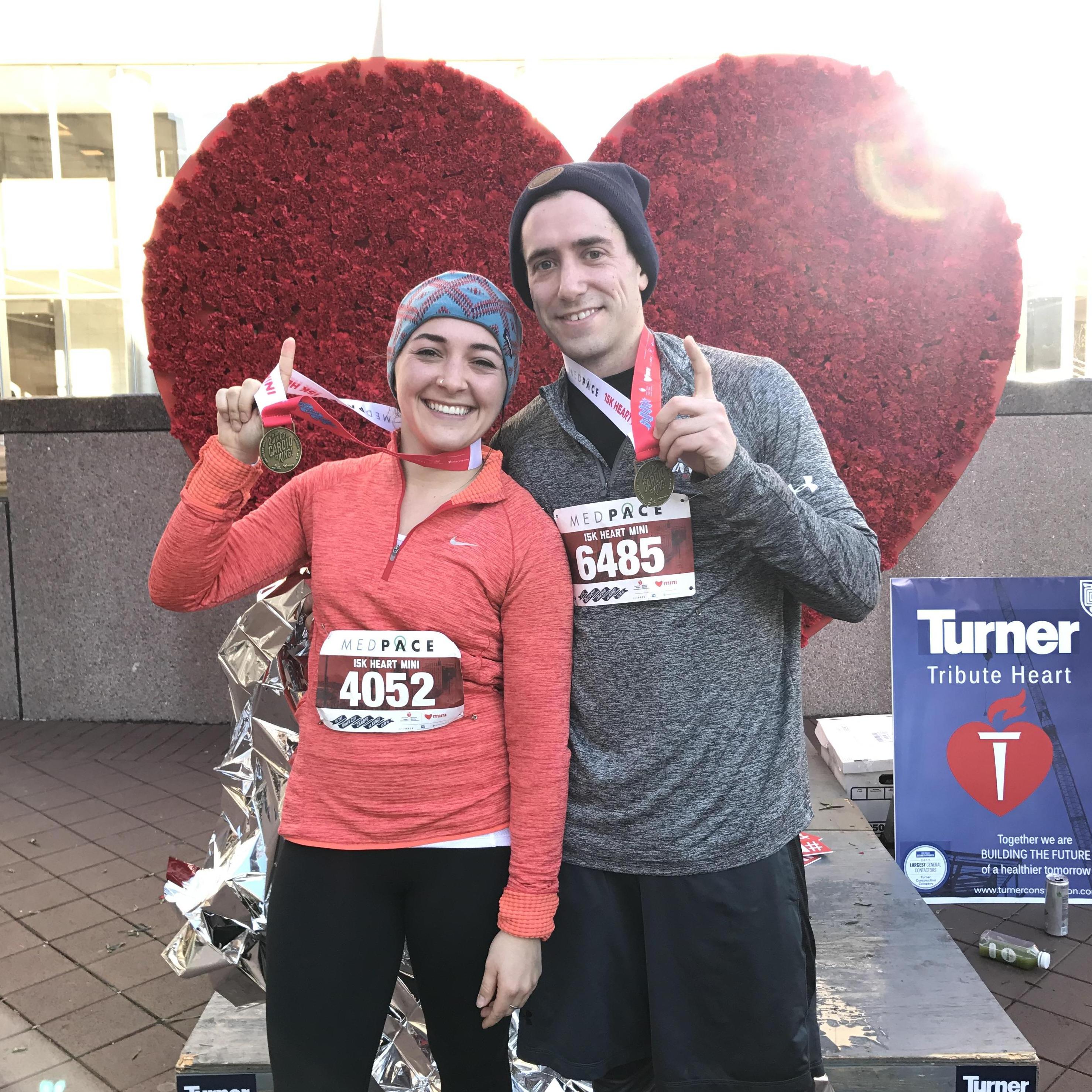 Heart Mini Marathon, March 2018.