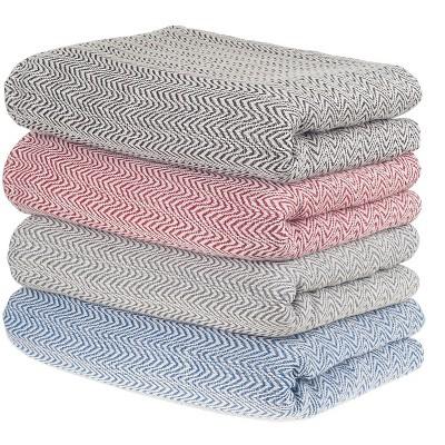 Chevron Cotton Blanket - Yorkshire Home®