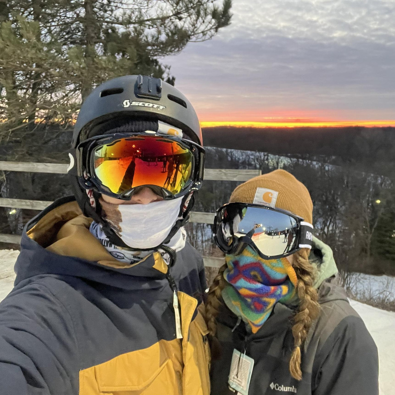 Skiing!