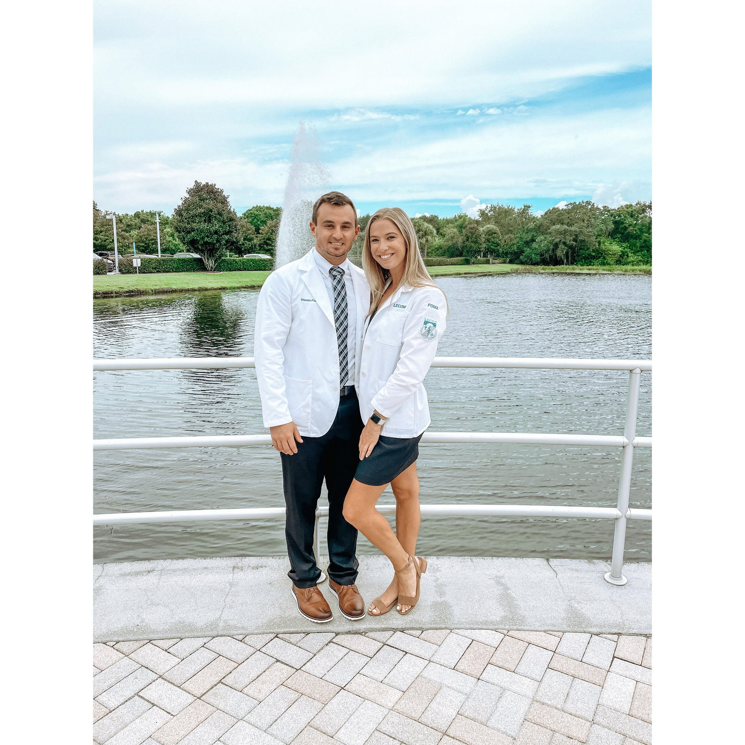 Our white coat ceremonies for medical school