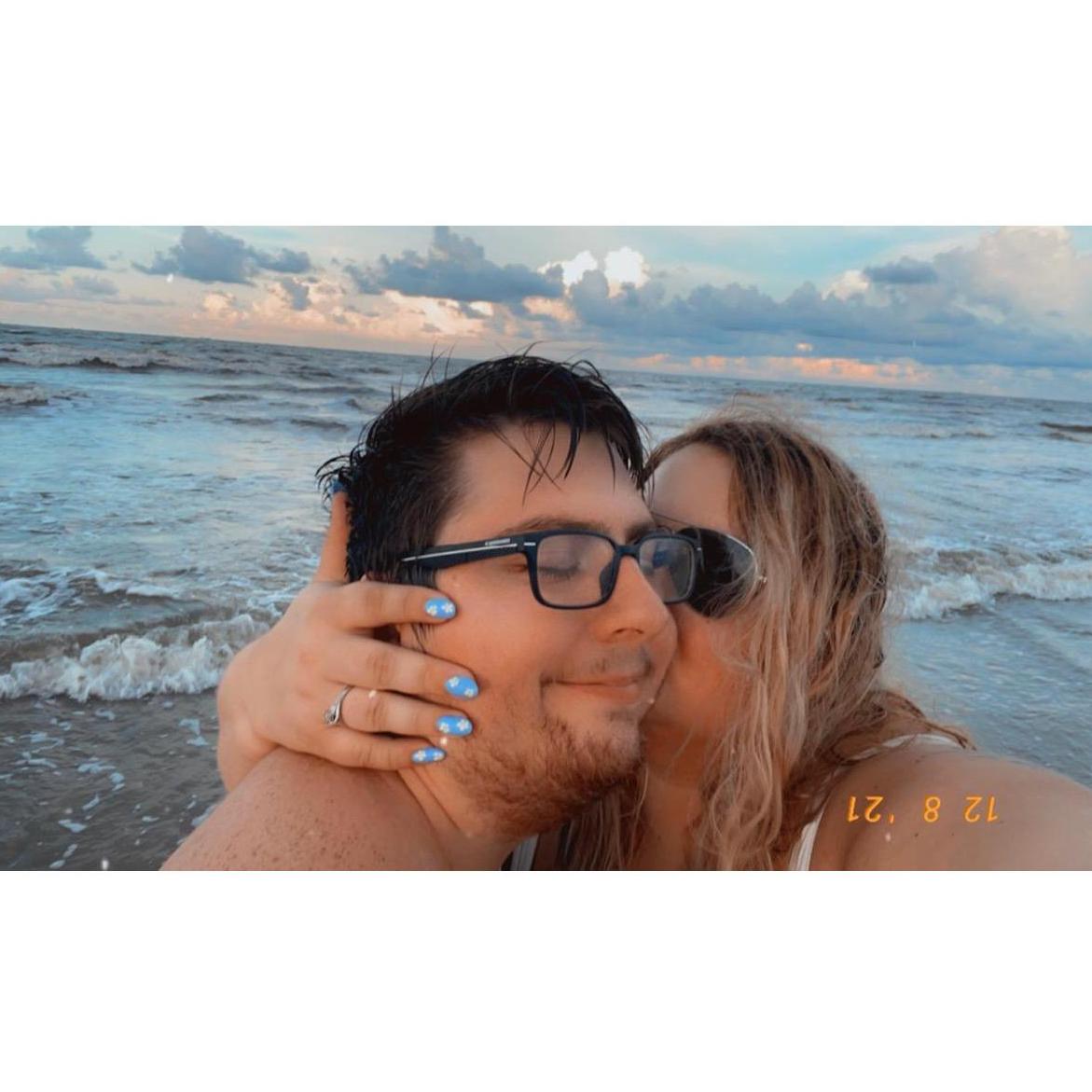 Our first trip to the ocean together!