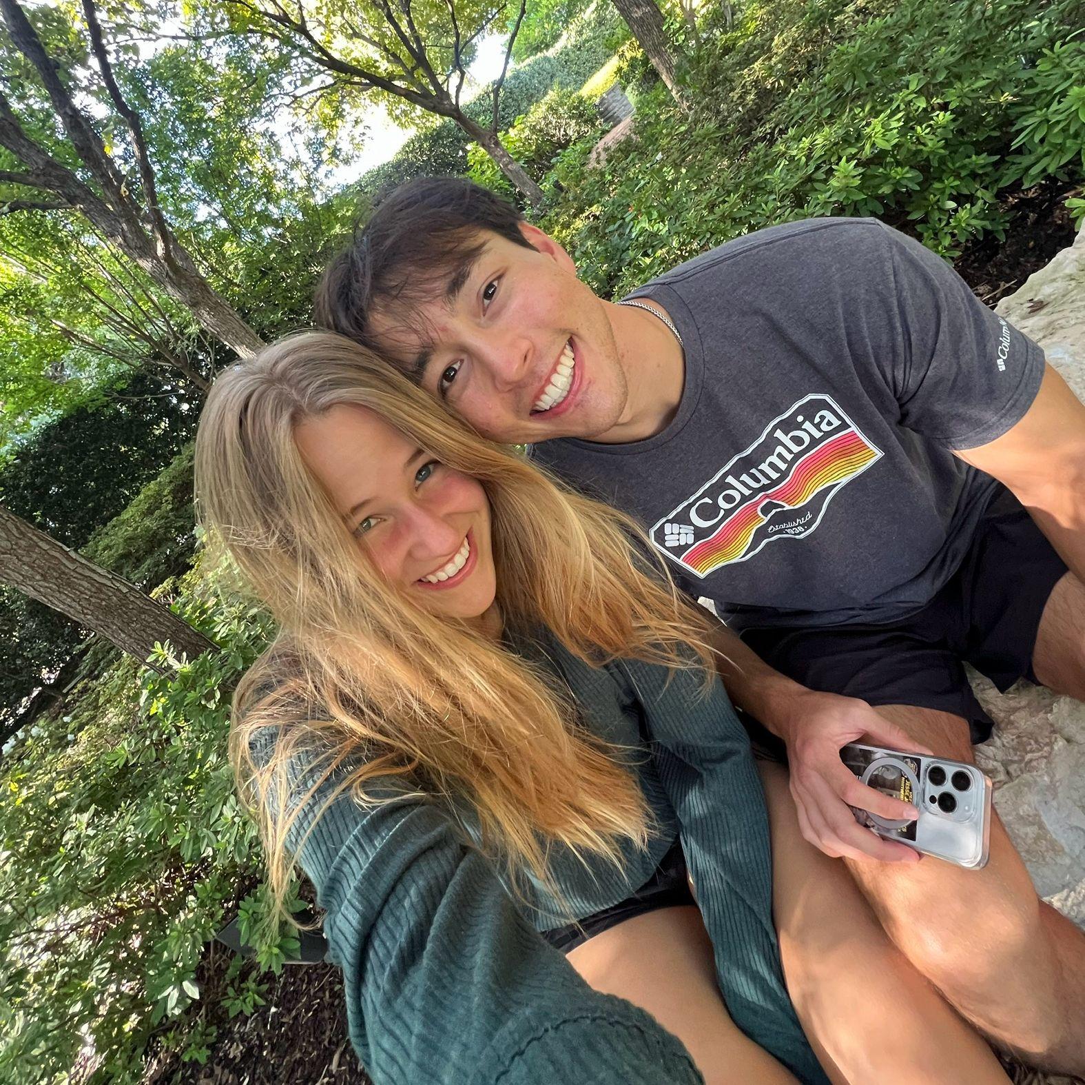 This was the first picture we ever took together, on our third date!