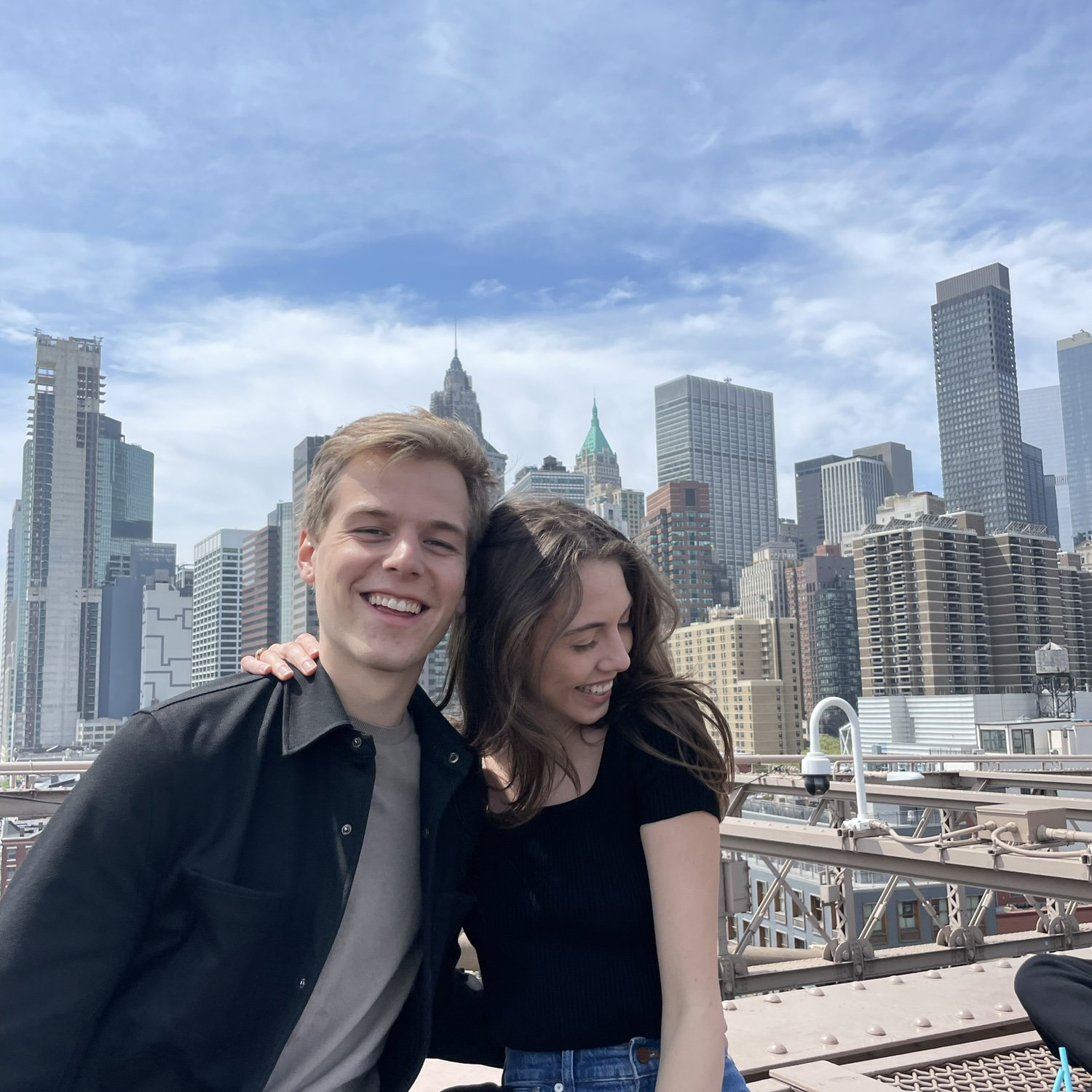 When we visited NYC together in 2023