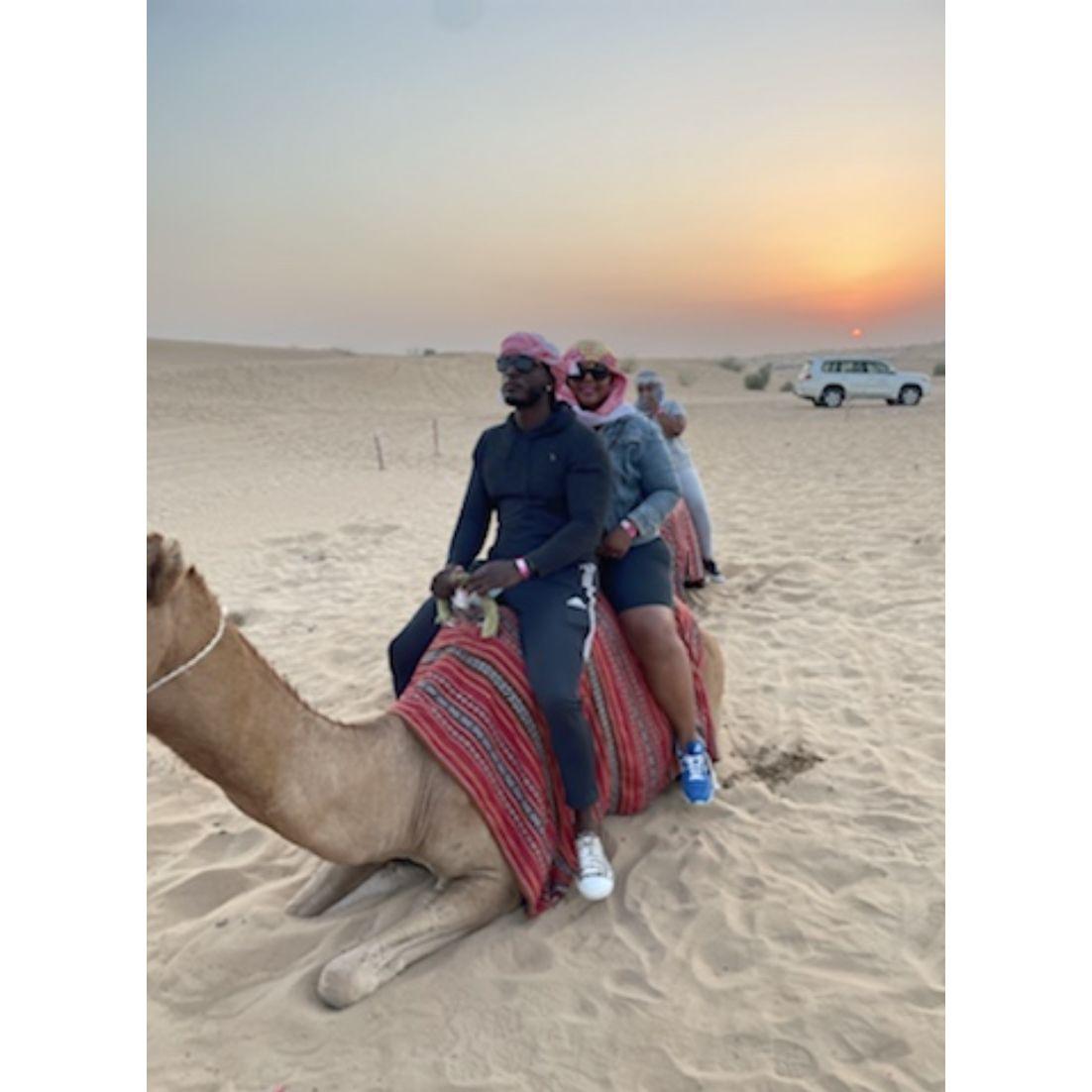 Riding Camels in Dubai