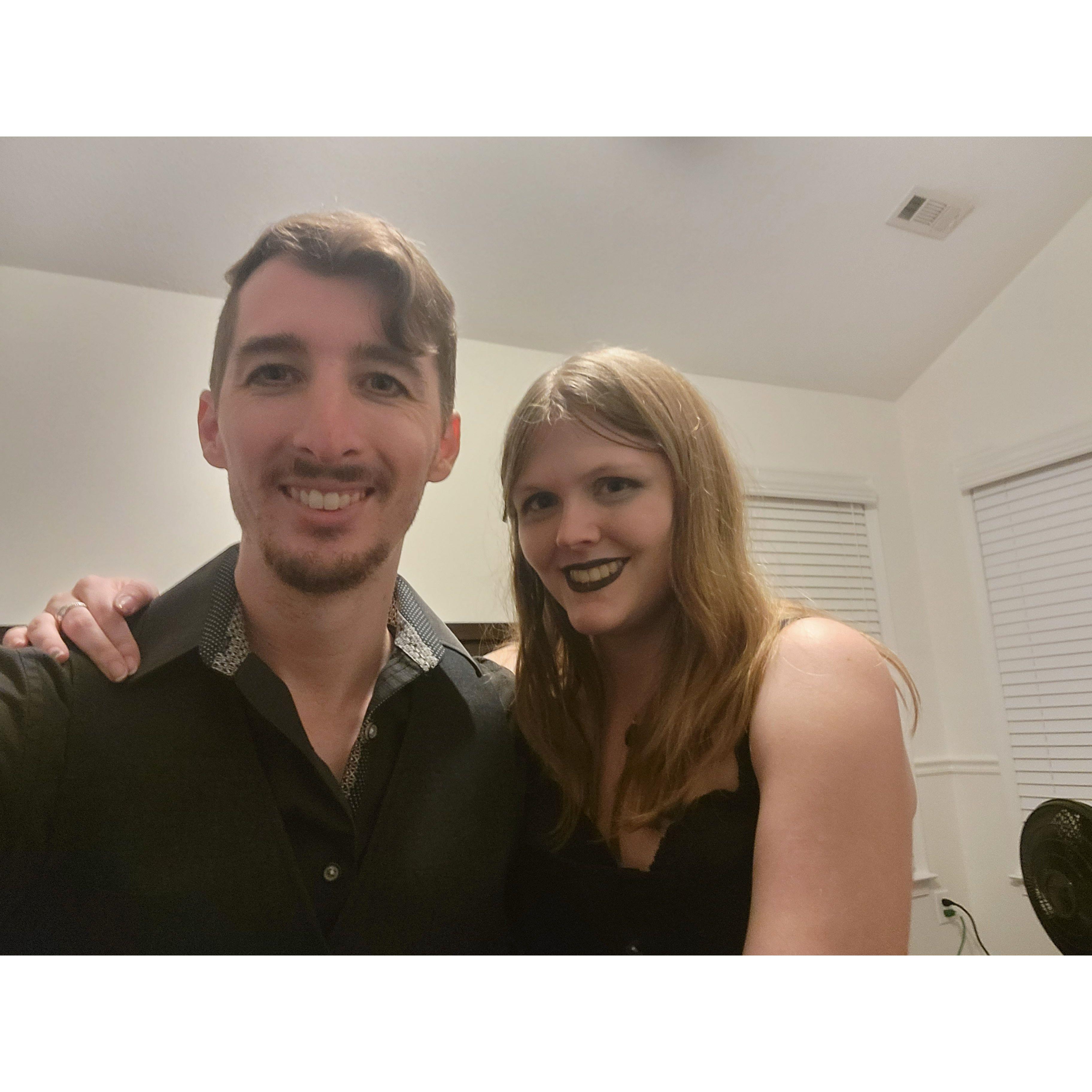 ...But Taylor also got Troy into eyeliner (once, for a Goth party).