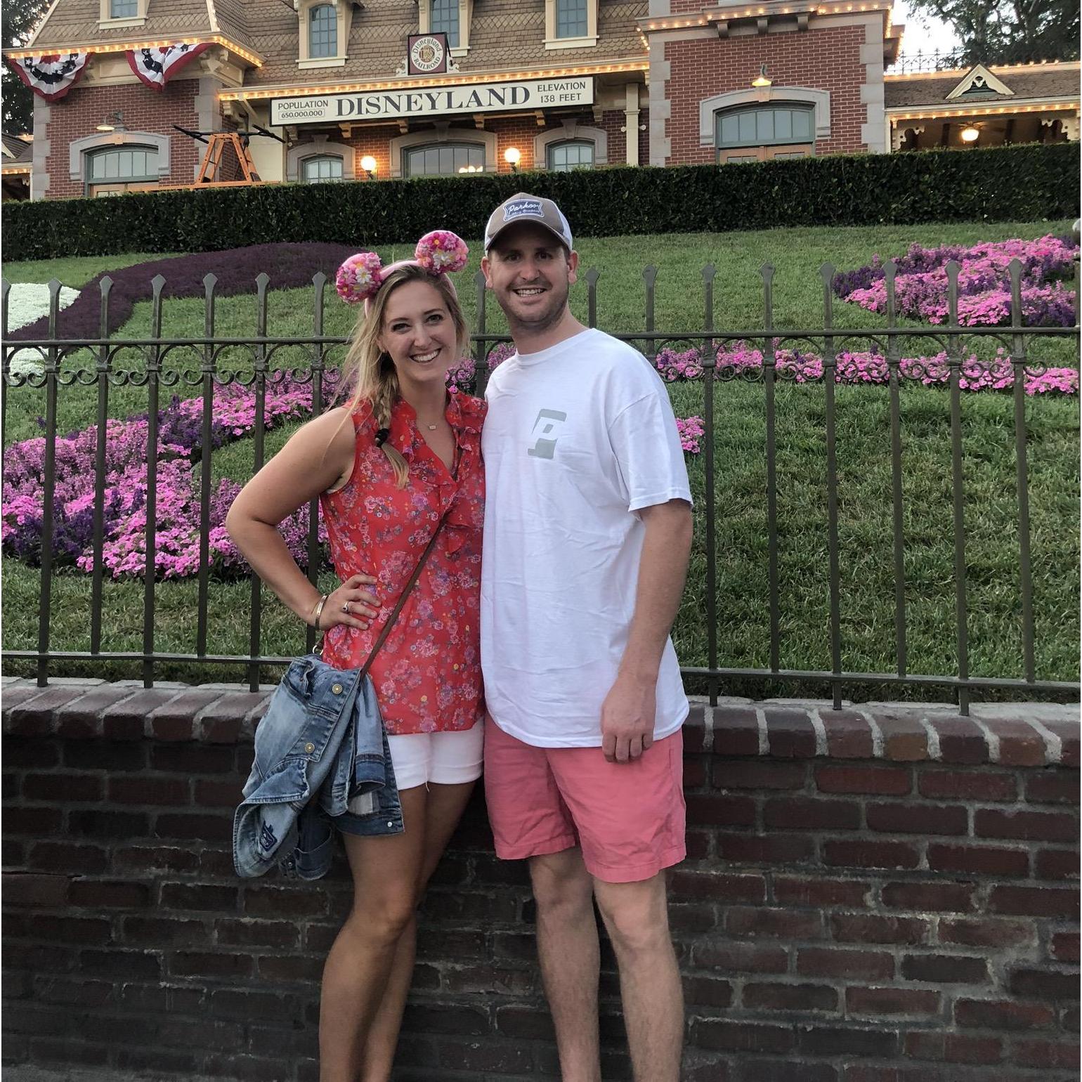First trip to Disneyland together