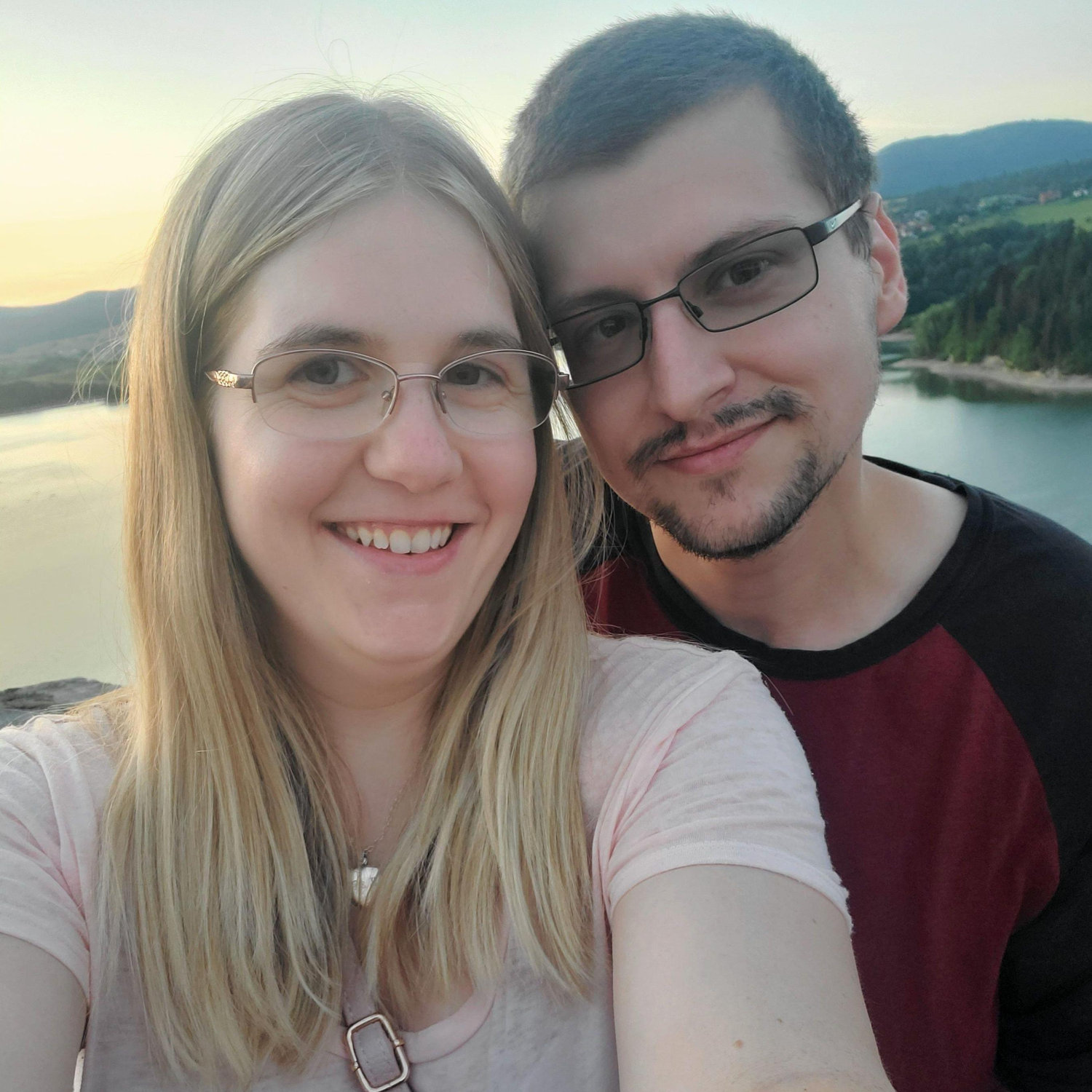Visiting the famous castle in Niedzica, Poland