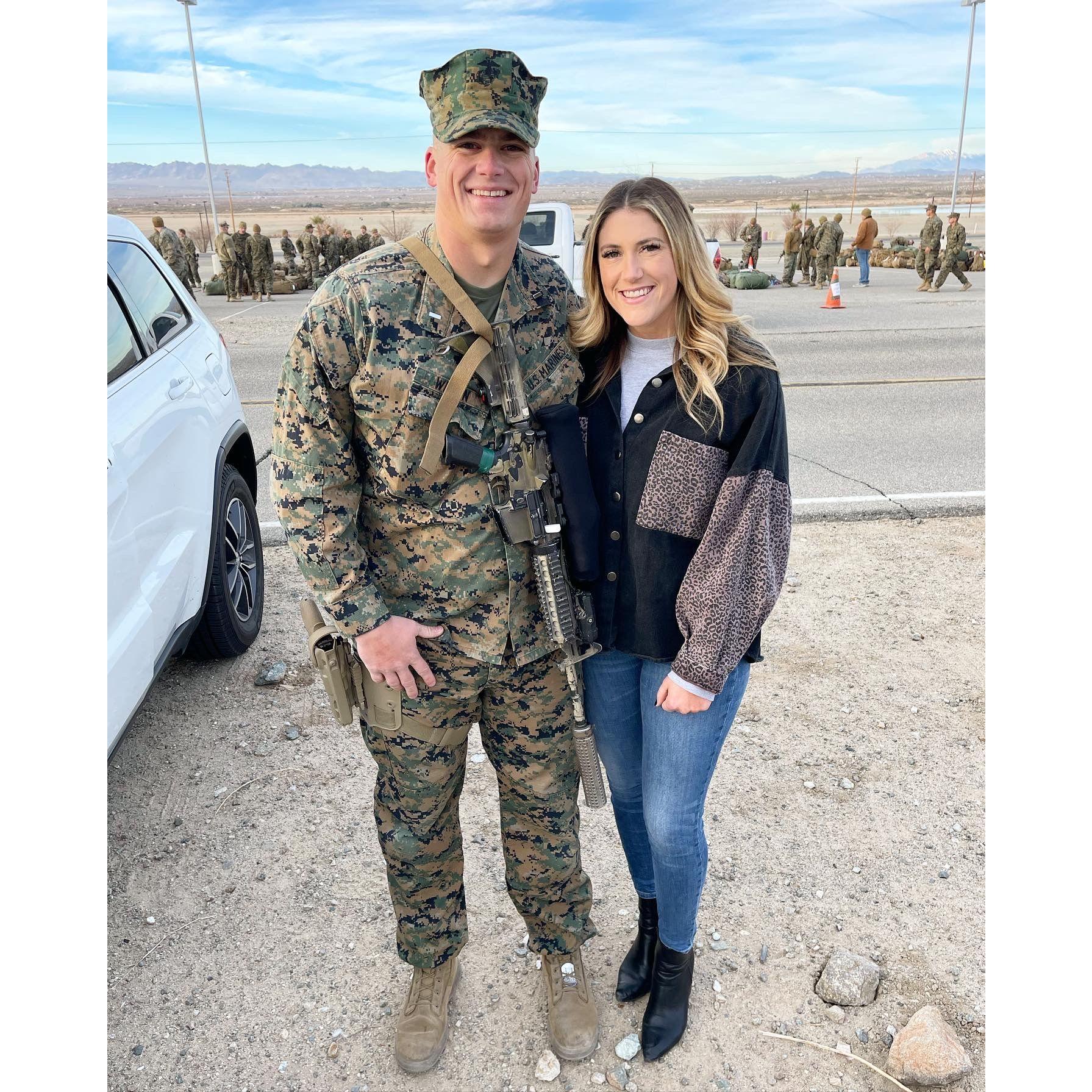 The saddest day, Cody leaving for deployment