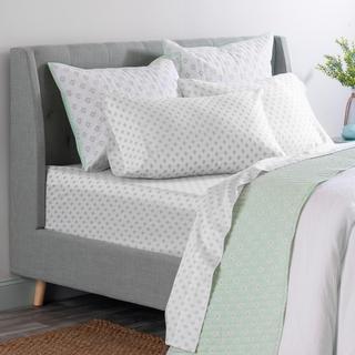 Ines Blockprint 4-Piece Sheet Set