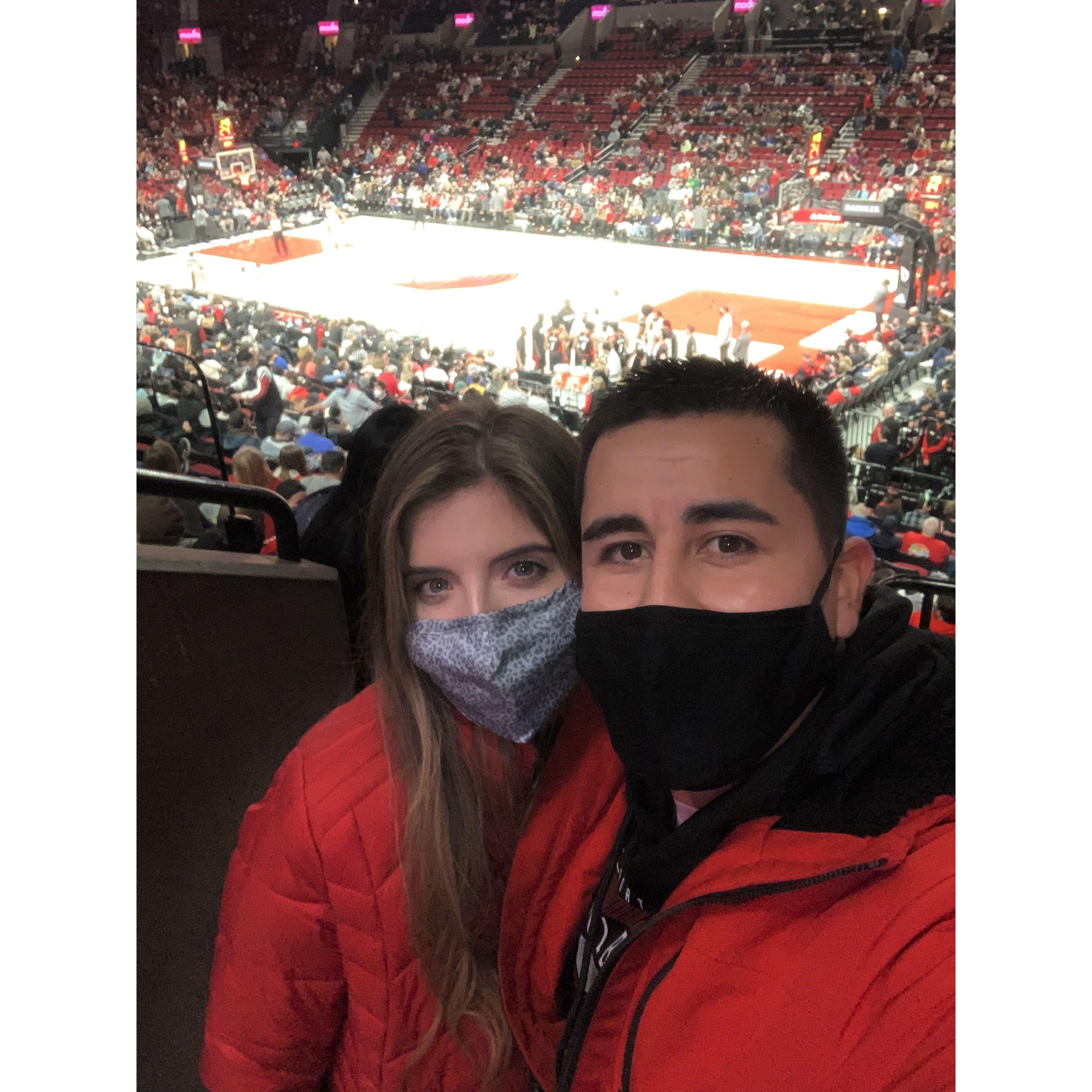 2021 Portland Trailblazers game!