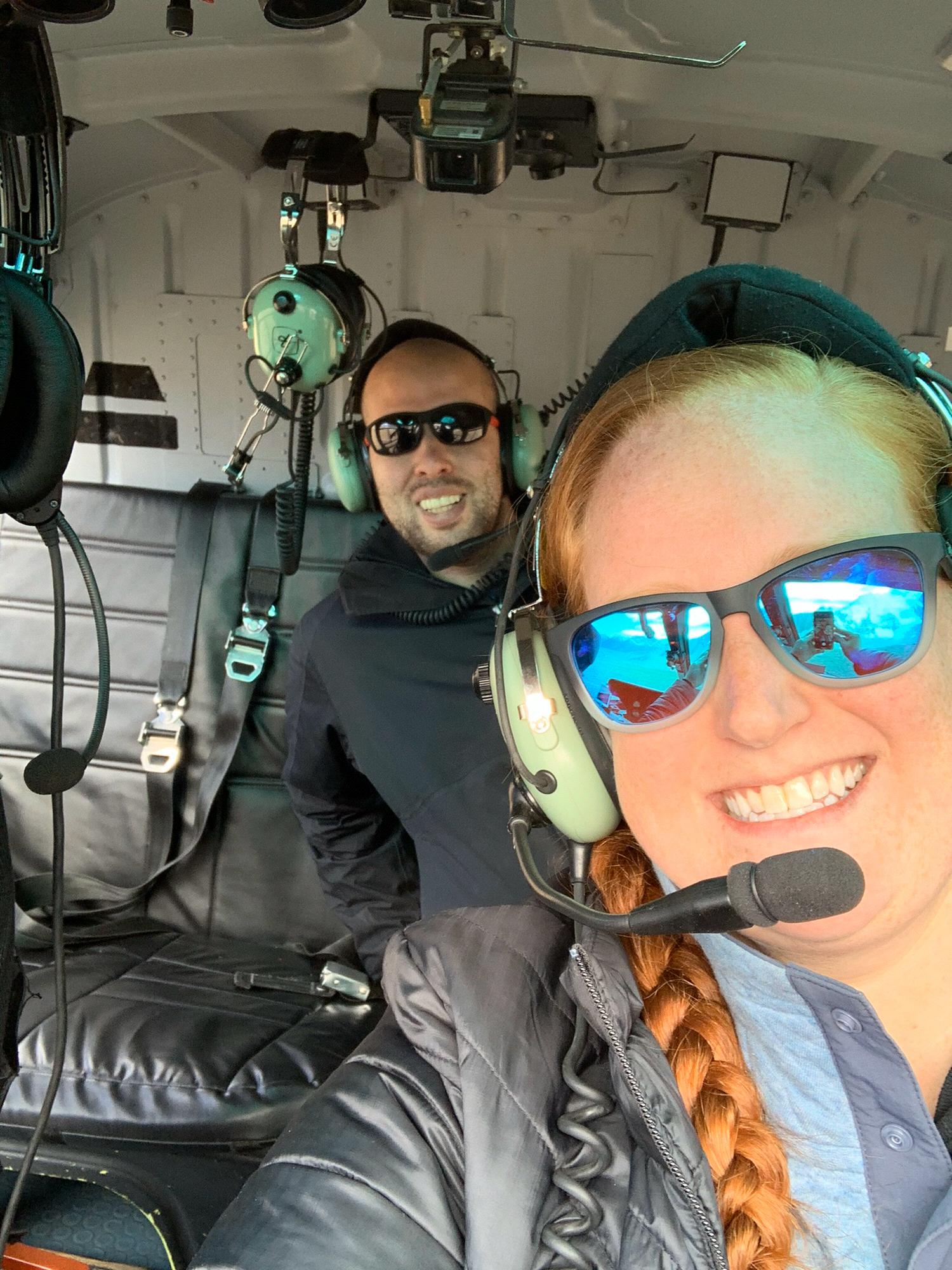 Helicopter to Everest base camp