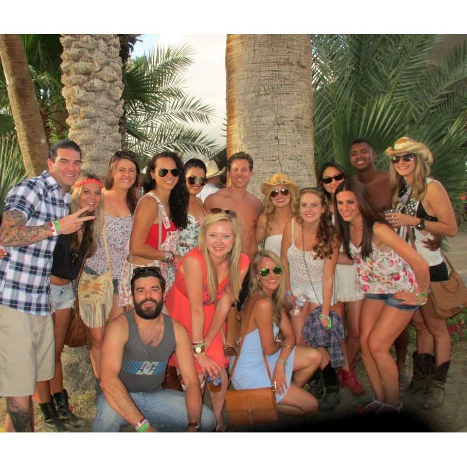 The first day we met! At Stagecoach :)