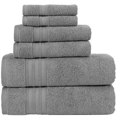 Hammam Linen Bath Towels Alanya Collections (Cool Grey)