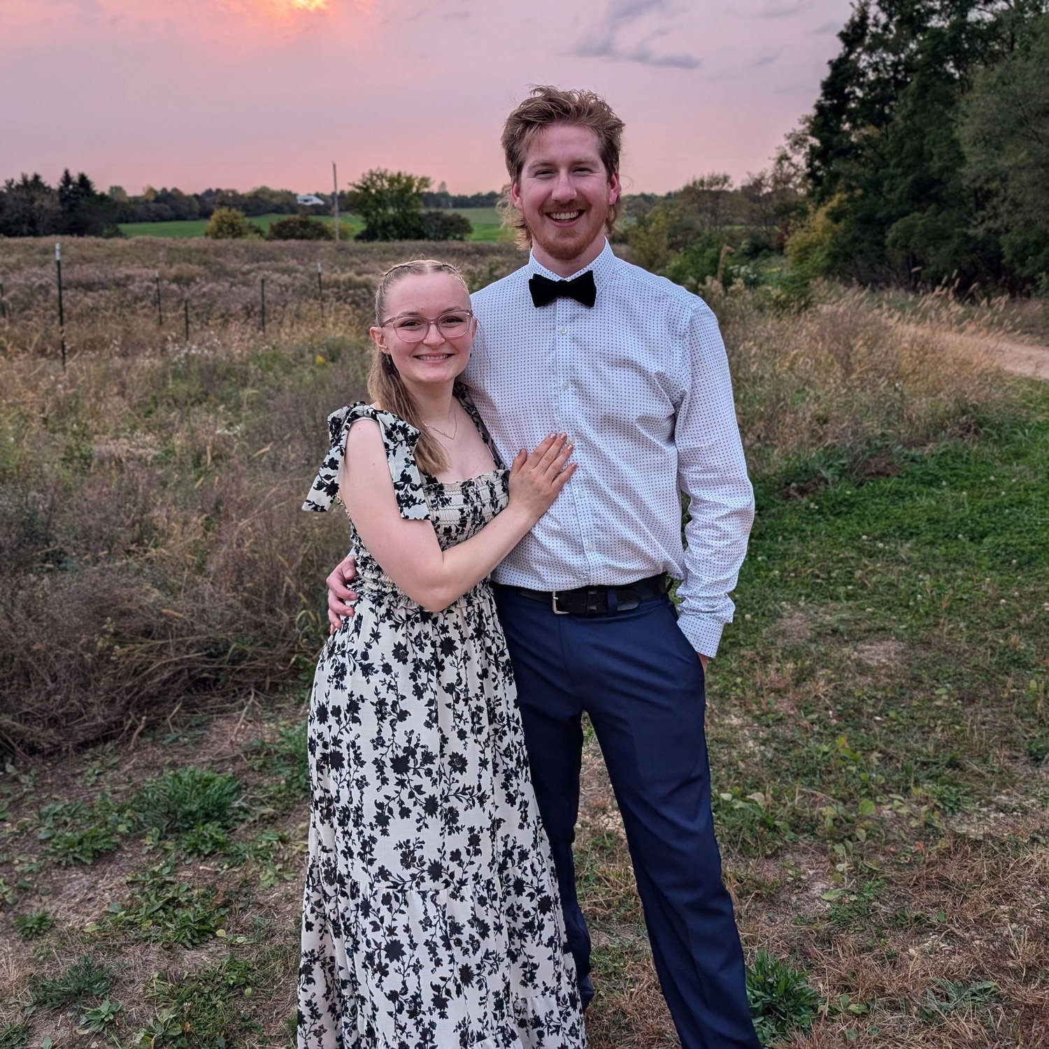 At Olivia's (sister) wedding