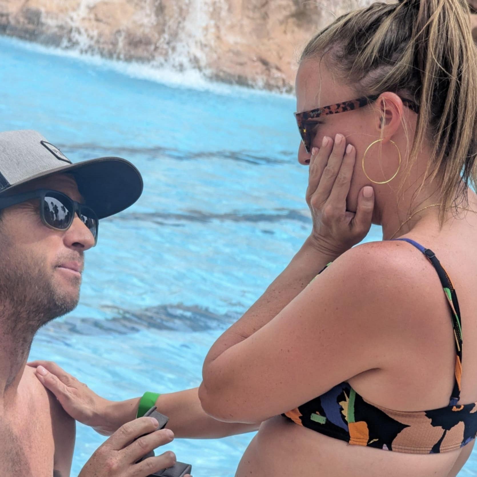 The proposal!!! Casablanca pool 2025