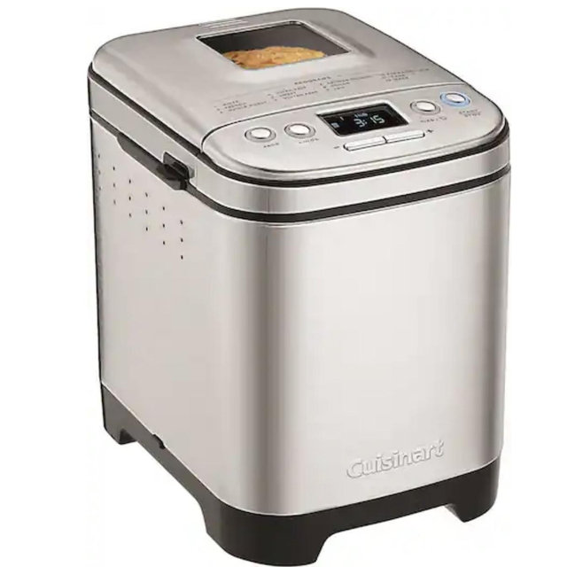 Cuisinart - Compact Automatic Bread Maker - Stainless Steel