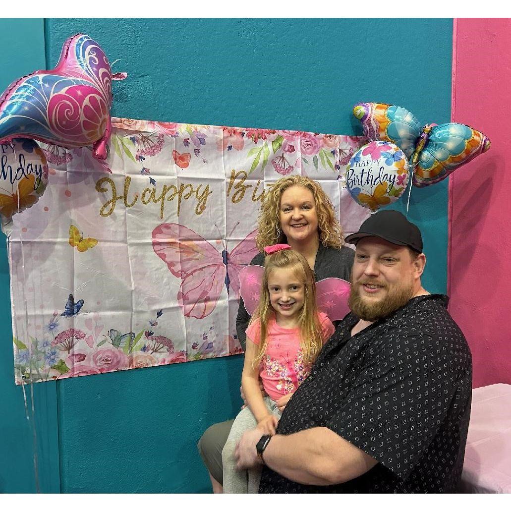 Emersyn's 5th Birthday! Emersyn is the Flower Girl!