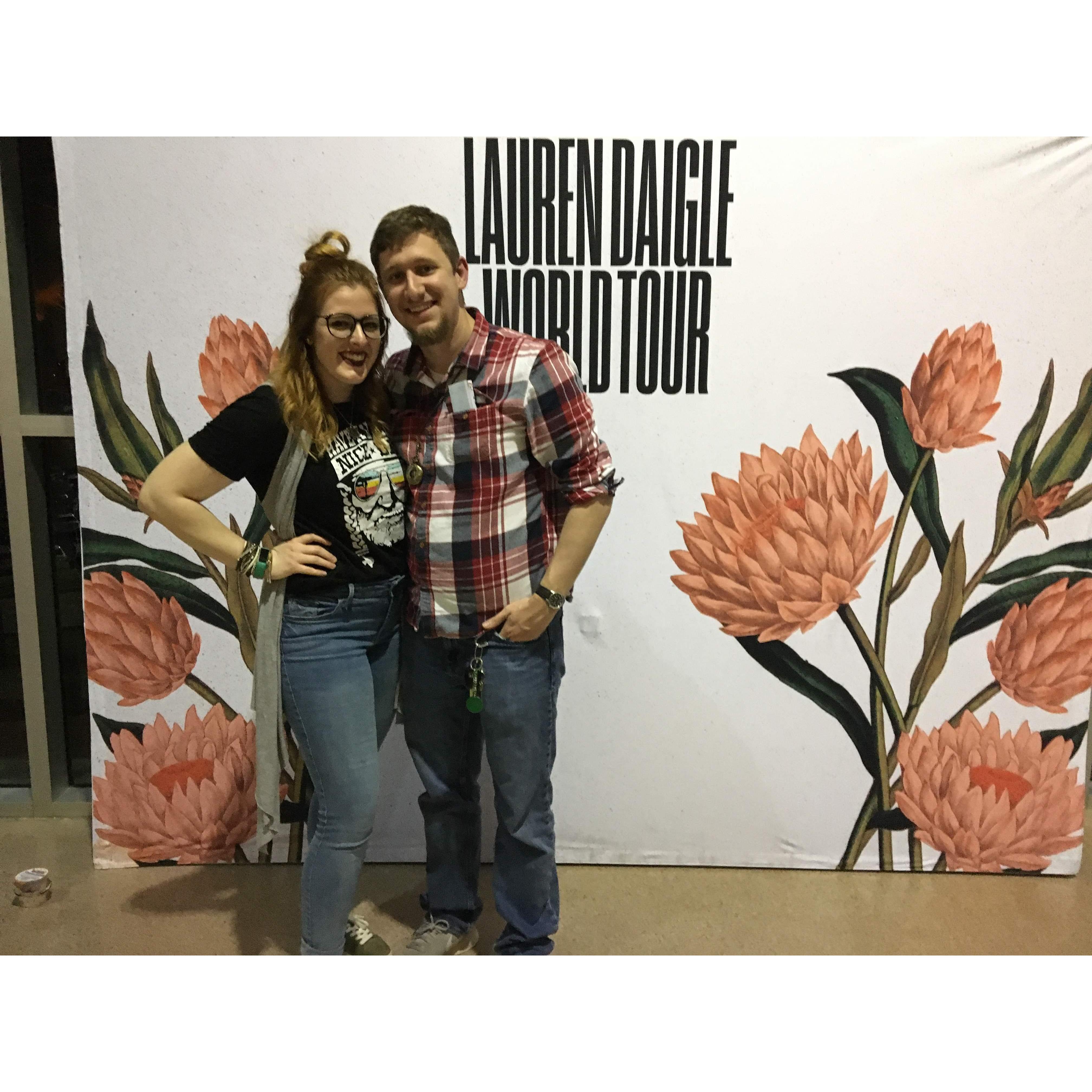 One of our favorite dates! The Lauren Daigle World Tour!