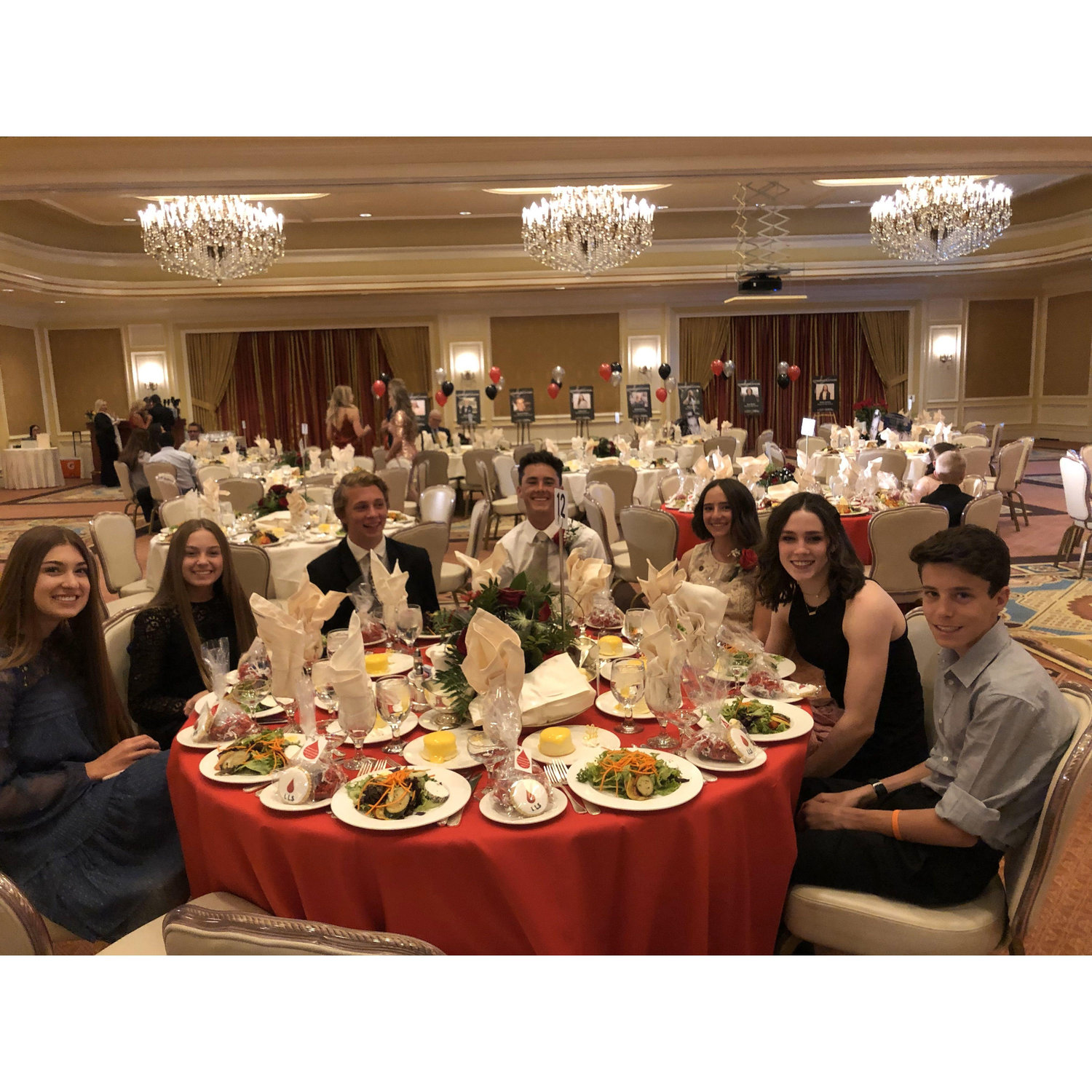 Fundraised for the Leukemia and Lymphoma Society together, leading Sage to text Drew happy birthday the following January...and the rest was history!