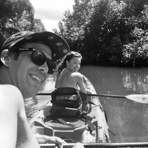 Hanalei River, Oct. 15'