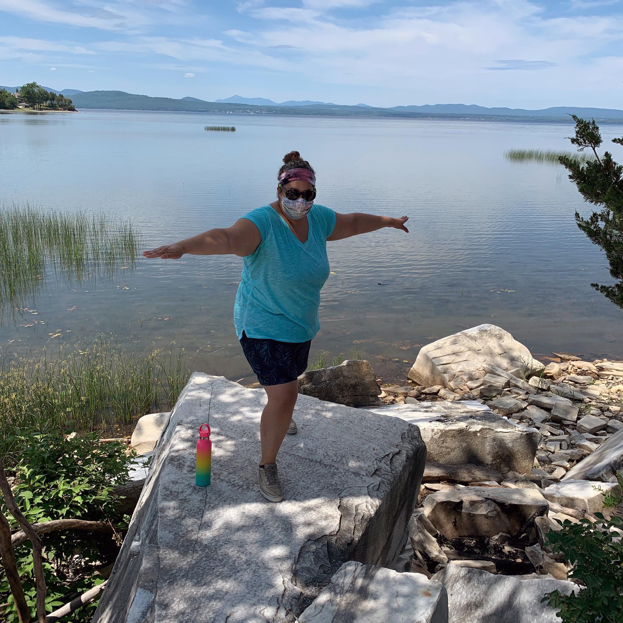 Lake Champlain causeway