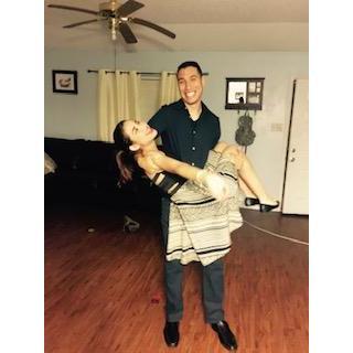 Our first time going out to party together