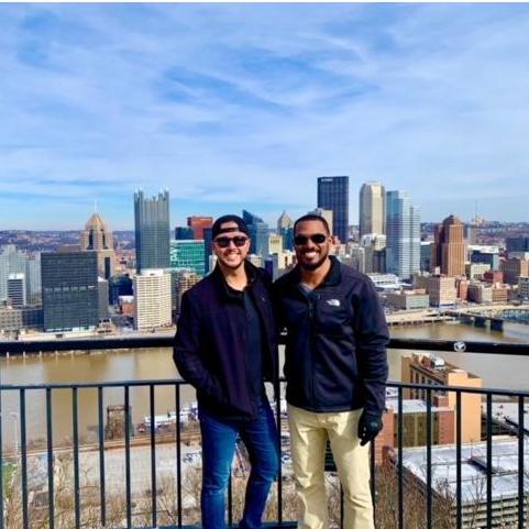 This was our first trip together to Erich's hometown of Pittsburgh, Pennsylvania. Tough to beat this view from atop Mt. Washington. Go Steelers!
