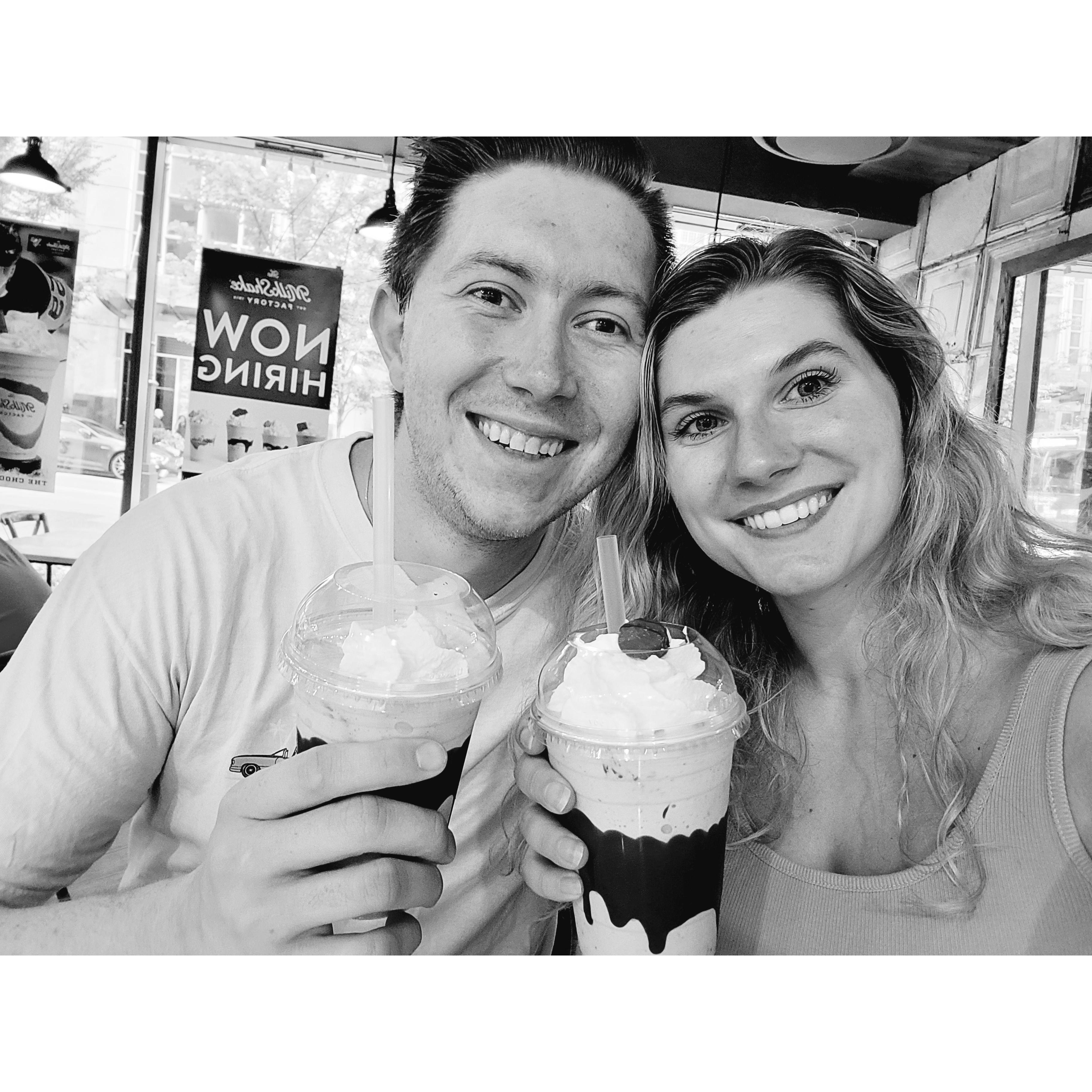 One or our first photos together.