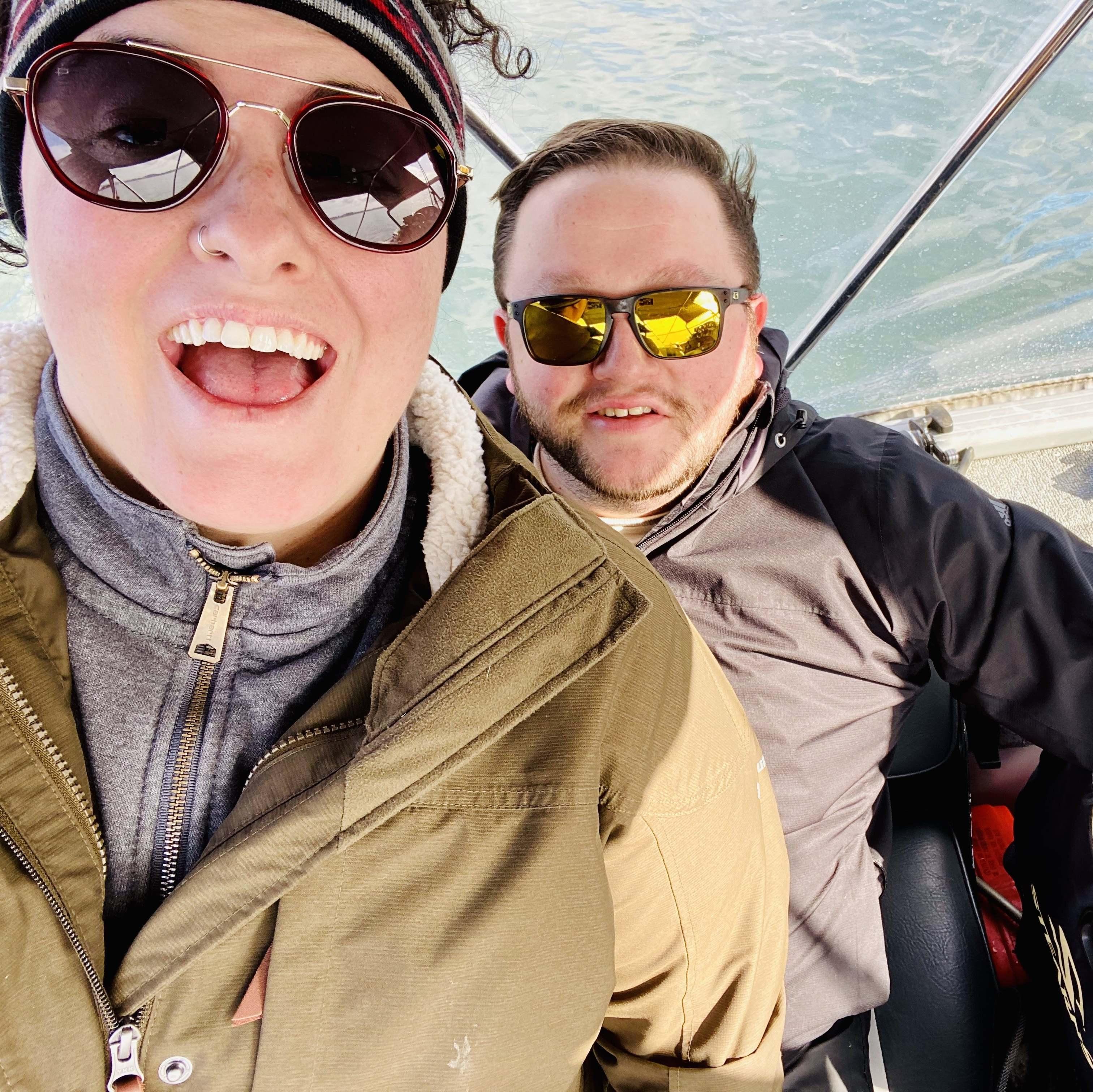 February 15, 2020. Crabbing in Newport Bay with the Heng Family.